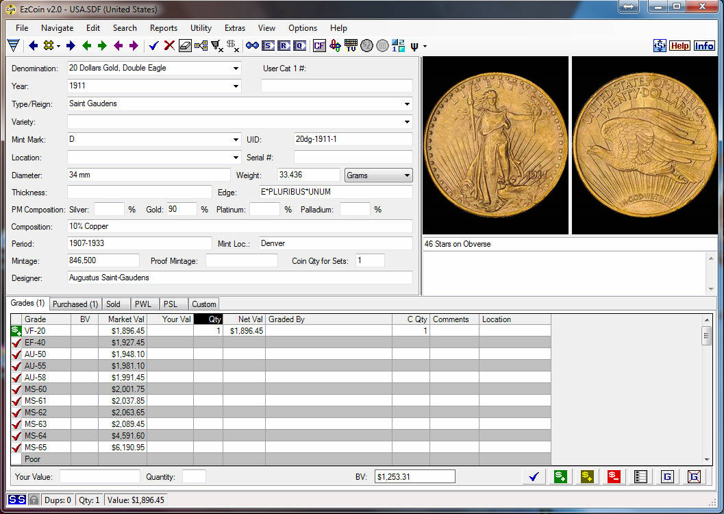 EzCoin Screenshot